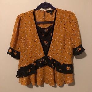 Vintage Short sleeve blouse